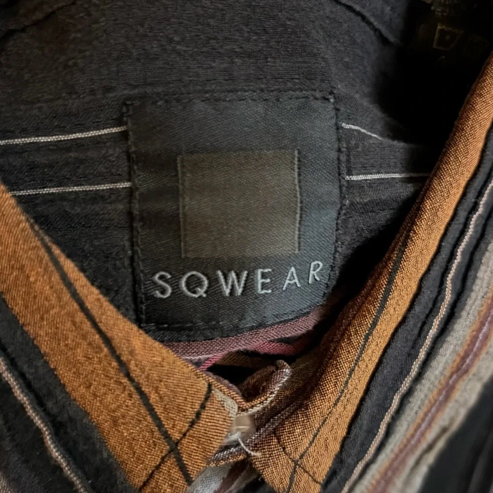 “RARE” - Men's SQ WEAR Long Sleeve #MelroseAve Stylish (fits like size Medium) - Picture 8 of 10